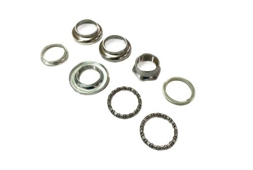 Рулевая 1" резьба сталь 22,4/30/27мм серебр. 00-170079