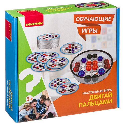 Настольная игра Bondibon «ДВИГАЙ ПАЛЬЦАМИ»