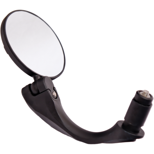 Велосипедное зеркало в ручку руля, стеклян. линзы высокой четкости, основа-алюм,  West biking арт. 0720020