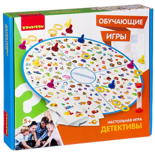 Настольная игра Bondibon «ДЕТЕКТИВЫ»