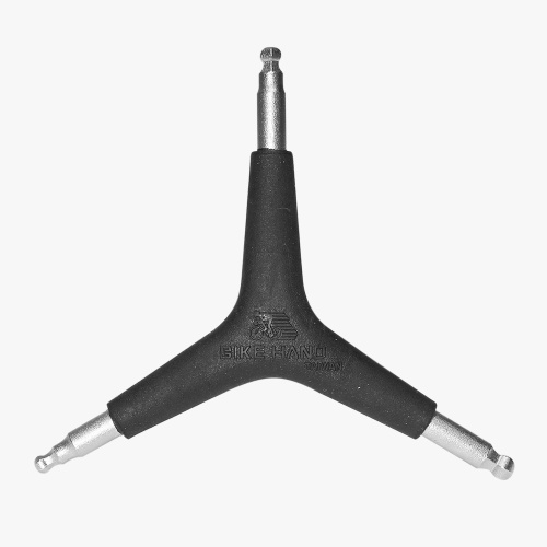 Набор 6-230114 "Y"-типа YC-356YB скругленные для работы под углом на 4, 5, 6мм, обрезин рукоятка, эргономичный дизайн, выс-ая лег-ая сталь, BIKEHAND