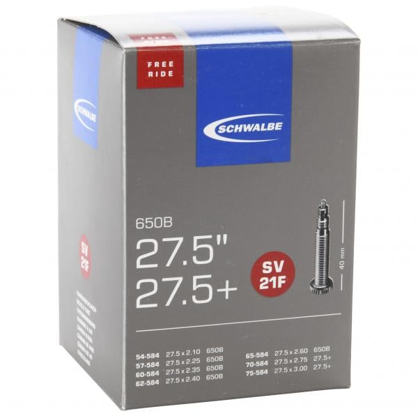 Камера. 27,5 спорт 05-10400073 SV21F FREERIDE (54/75-584) IB 40mm. SCHWALBE