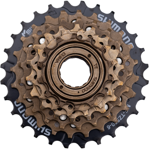 Трещотка 6ск. Shimano TZ500, 14-28, б/уп.