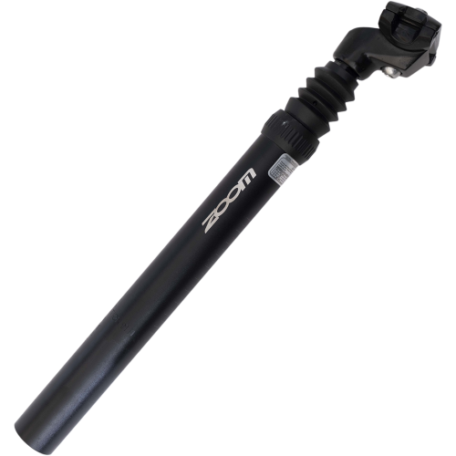 Штырь подседельный с амморт 5-252125 31,6х350мм алюм, ход 35мм регул. SPS-C372(ISO-C) черн ZOOM