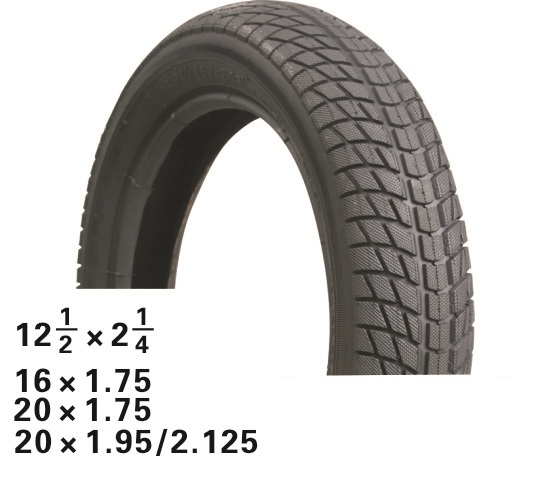 Покрышка 255х55 09-500196 ВЕЛОСИПЕДНАЯ низкий черная HOTA NEW