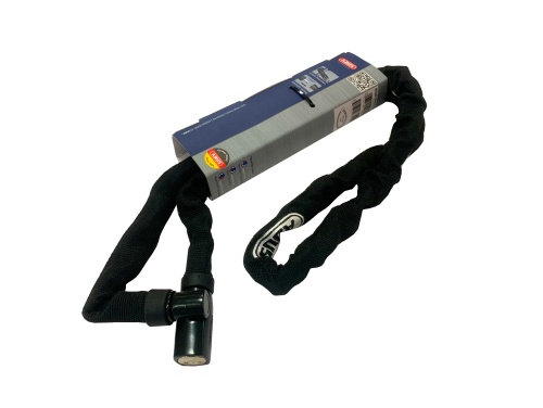 Замок цепной с ключом 4х1100мм ABUS Steel-O-Chain 4804K класс защиты 4/15, 520гр, черный, 05-0072488
