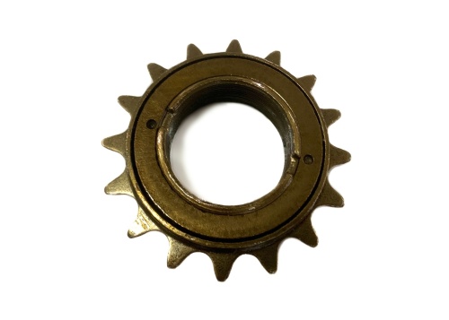 Кассета трещ. 1ск. 5-700187 (5-700134) для Singlespeed 1/2x1/8" 16зуб. резьба BSA шарикоподш. коричневые