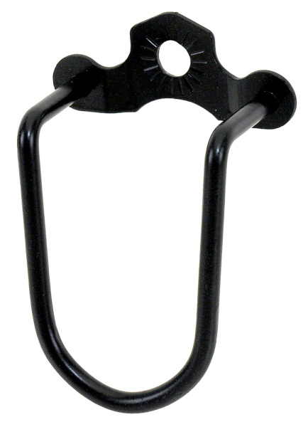 Защита заднего переключателя, 00-170350, крепление за ось, сталь, черная, H-01 HORST