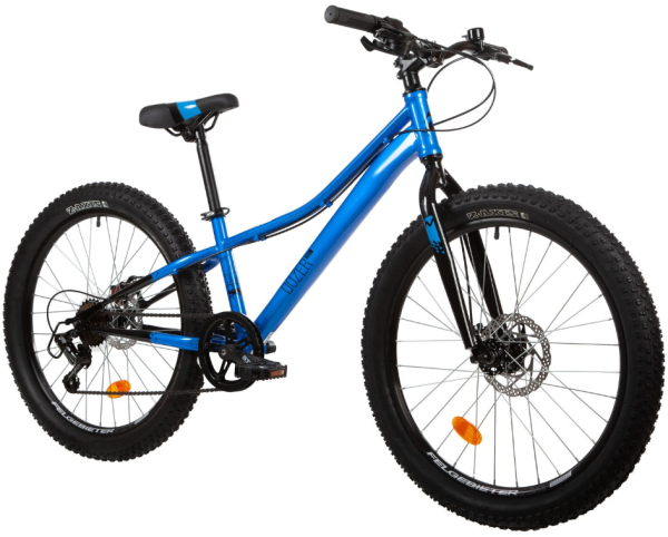 Велосипед NOVATRACK DOZER STD 24" синий, сталь, р-р 12", 6 ск