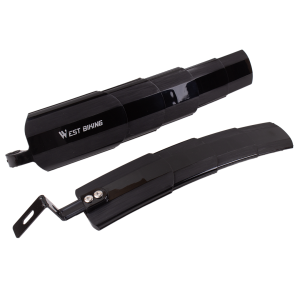 Крылья для велосипеда 24-27.5" телескопические, развижные, на подседельный штырь, West Biking