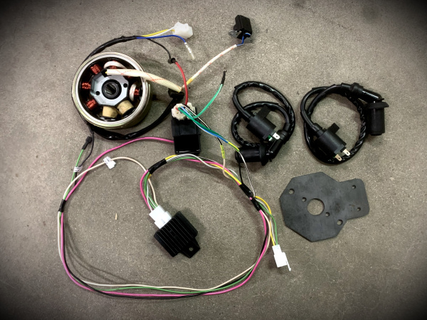 Комплект  для установки CDI зажигания Ява 634 (6v) 140 Вт