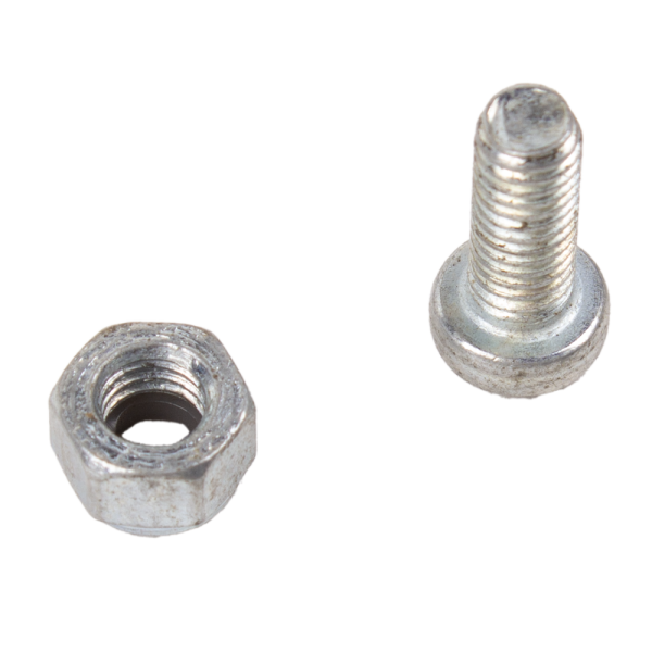 Болт с гайкой тормозного рычага