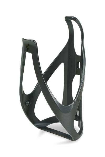 Флягодержатель CUBE Flaschenhalter HPP matt irridium´n´glossy black