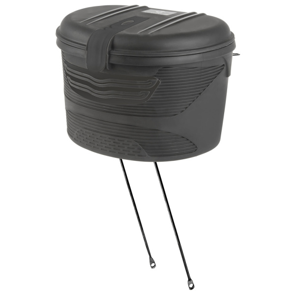 Сумка/бокс 5-122479 на перед. V=17л пластик пыле/влагозащ. 23*26*33см, с замком/2 ключа, черная AMSTERDAM BOX FRONT M-WAVE