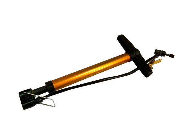 Насос ручной (004) напольный (стальной) , двойная ручка, шланг A/V, 30*280