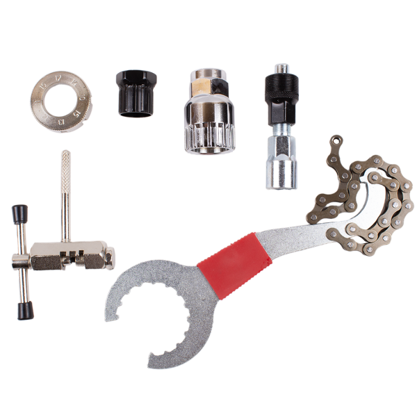 Набор инструментов West Biking для ремонта велосипеда, 15 в 1, сталь