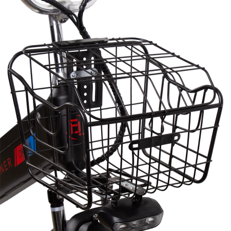 Электровелосипед 24" Ecoliner Okami 240W 36V 10.4ah (с передней и задней корзиной)