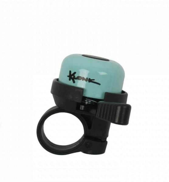 Звонок, механический, KLONK, голубой, 10455