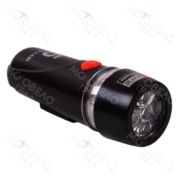 Фонари вело диод.  компл. №15 (перед. 5 диодов, зад. 5 диодов) (02715)