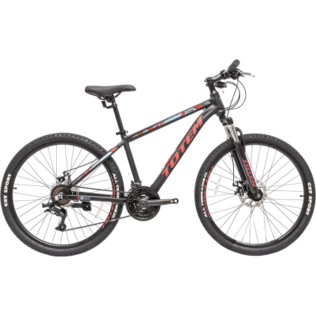 Велосипед TOTEM T100 26" D (26" 24ск рост 15,5") 2023 черный