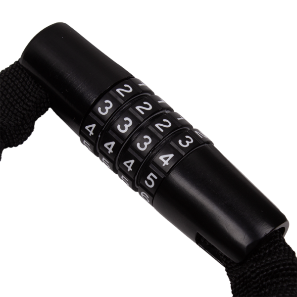 Противоугонный цепной велосипедный замок West Biking 1500 мм, 4-значный кодовый, сталь