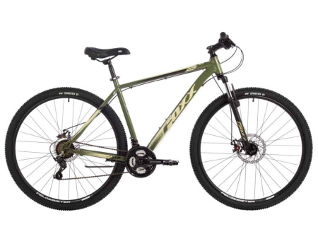 Велосипед FOXX 29" CAIMAN зеленый,сталь, размер 18"