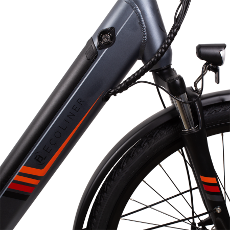 Электровелосипед 28" Ecoliner Cube, allou 240W 36V 10.4ah