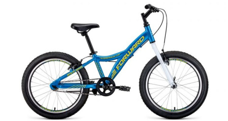 Велосипед FORWARD COMANCHE 20  алюм. (20" 6ск) голубой