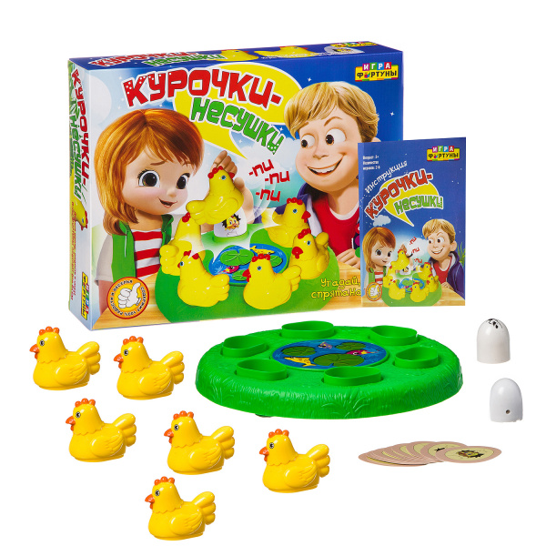 КУРОЧКИ-НЕСУШКИ - настольная семейная игра