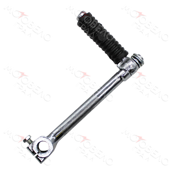 Педаль кикстартера PIT-BIKE 14мм (цинк.) STD; 152FMH/I, ZS155; 110-125cc (прямой, откидная лапака)