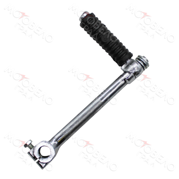 Педаль кикстартера PIT-BIKE 14мм (цинк.) STD; 152FMH/I, ZS155; 110-125cc (прямой, откидная лапака)