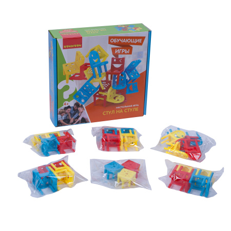 Настольная игра Bondibon «СТУЛ НА СТУЛЕ»