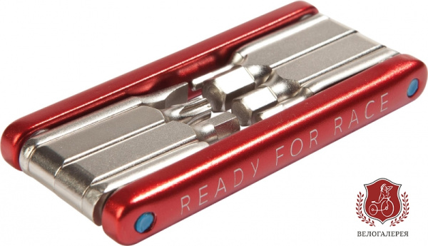 Мультитул CUBE, 8 в 1, red, код 40390