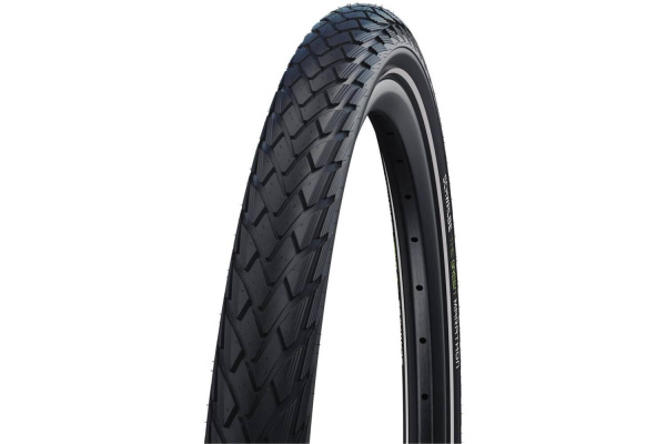 Покрышка. 28x1,25 700x32C (32-622) 05-11159392 MARATHON Perf, GreenGuard, TwinSkin, B/B+RT (светоотр полоса) черная HS620 ADDIX Eco 67EPI SCHWALBE