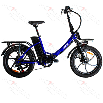 Электровелосипед FASTER RLSD-042 20", 240W, цвет синий СКЛАДНОЙ