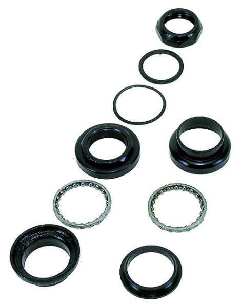 Рулевая колонка 5-390508 прогул. сталь резьба 1 1/8" HEAD 28,6/34/30мм черный