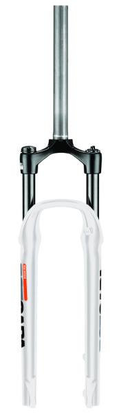 Вилка 29" аморт. 1-0391, 28,6 пруж.-эласт. рег. 80мм D белая RST CAPA Т