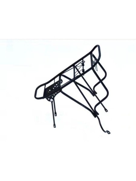 Багажник 26-28" 00-170335 сталь H001  универс. сварной,с дугой, подходит для диск торм. черный HORST