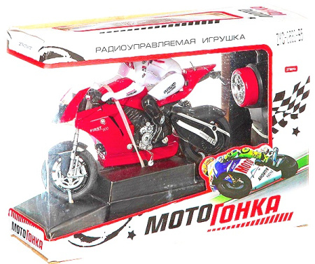 Управление радио-мотоцикл Мотогонка, пультд/у, адапт., М44780
