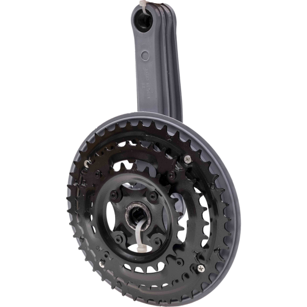 Шатуны 3зв. 24х34х42T, 170мм, YW-YP-092S, под квадрат, сталь в пластиковой оболочке, серые, (упак=20компл.), цена за 1компл. - 16р., от упак=14,40р