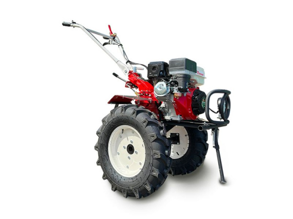Культиватор Rossel K-308, двигатель 173F (GX240) 8 лс, без ВОМ, ск. 3F/1, фреза 4(3+1) (по 4 ножа, куль-ция 105/85 см), колеса 6.00-12