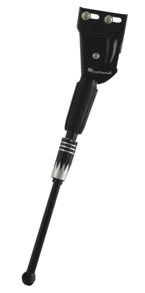 Подножка на перо OSTAND, 5-430845, алюм. 24-29" регул. крепл. на 2 болта, черная