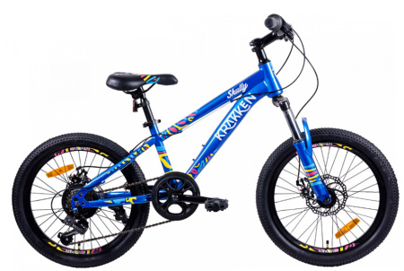 Велосипед KRAKKEN  SKULLY 20  синий 2022