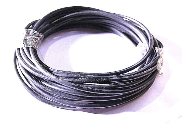 Зеркала УШИ овальные чёрные, M8 универсальные