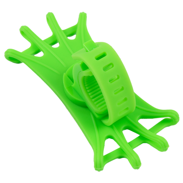 Держатель для телефона West Biking, силикон, 360°, фиксация, 12,5×6,5 см, крепление на руль