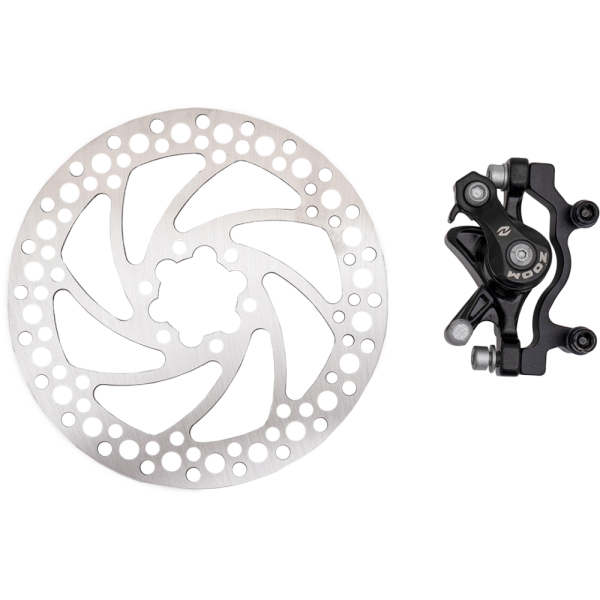 Комплект механических дисковых тормозов (2 диска 160мм+2 тормоза) ZOOM 