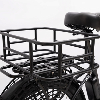 Корзина задняя на багажник для электровелосипеда
