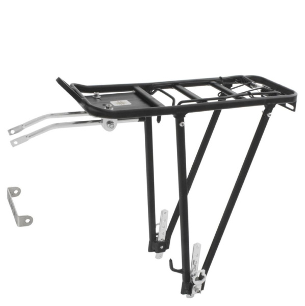 Багажник 27,5-28", 00-170344 алюм. HORST H019A, 2-х стоечн. сборный, для диск т. с пруж. черн.