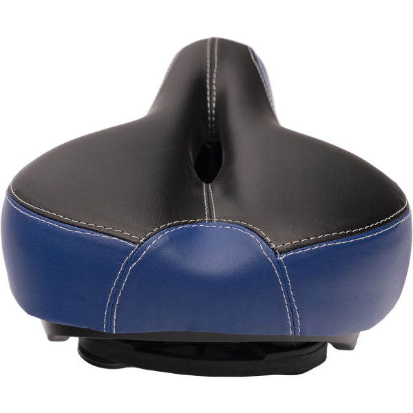 Седло HORST, 00-171701 комфорт 250х210мм с вентил. с замком, эластомер. черно-синее