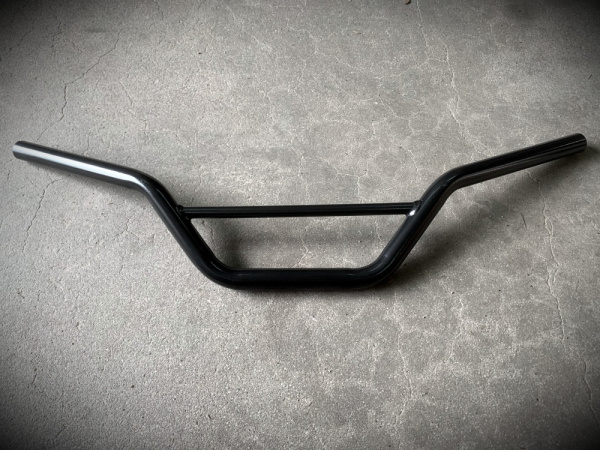 Руль 22мм #4 с перекладиной черный глянцевый